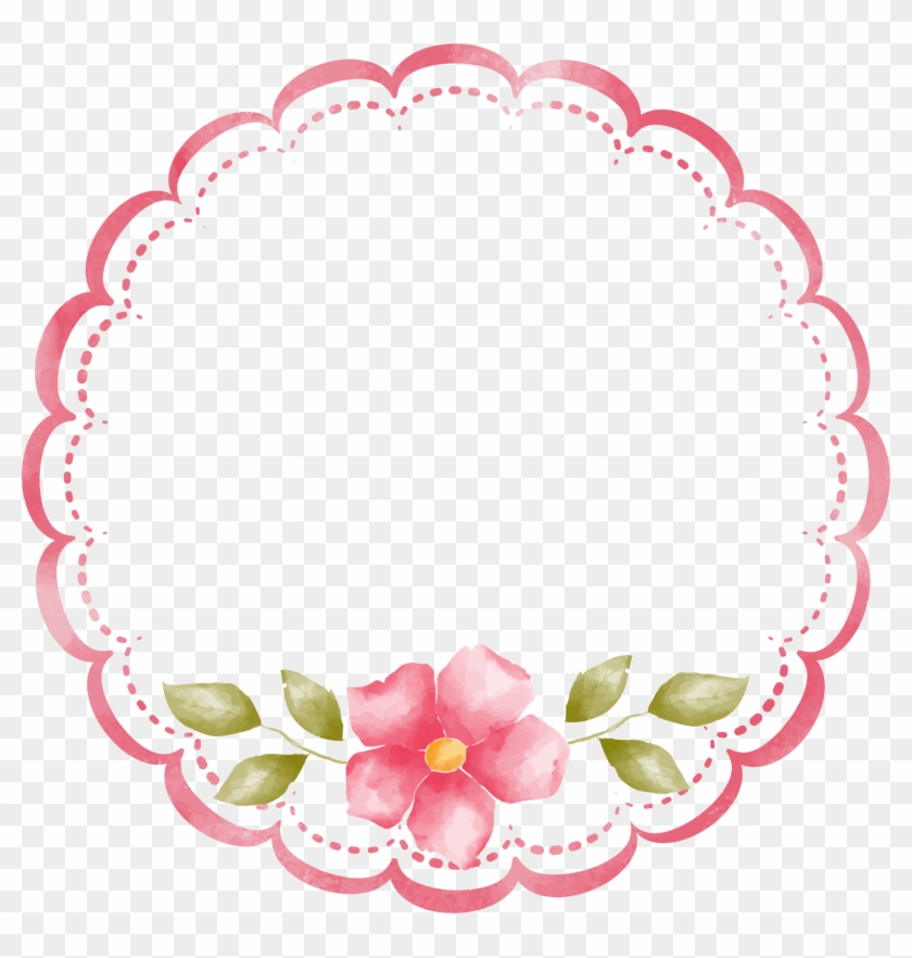 Decorative Border Png Transparent Free Images Png Only - Pink Border Clipart Png