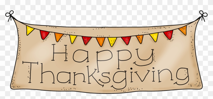 Thanksgiving Clipart - Thanksgiving Banner Clip Art - Png Download #149510
