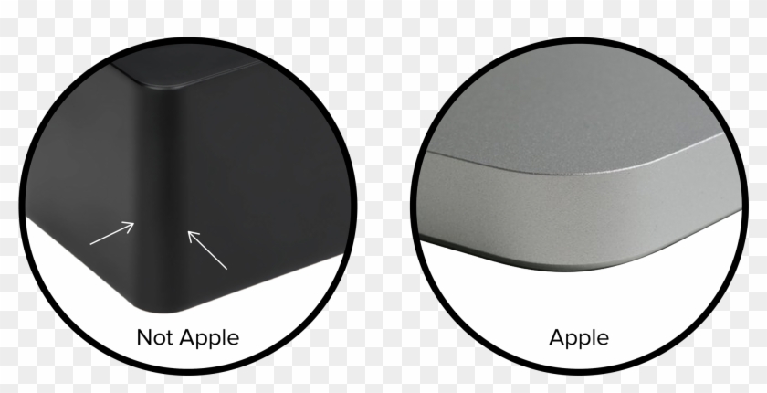 Look At The Beginning And End Of That Rounded Edge - Squircles Clipart