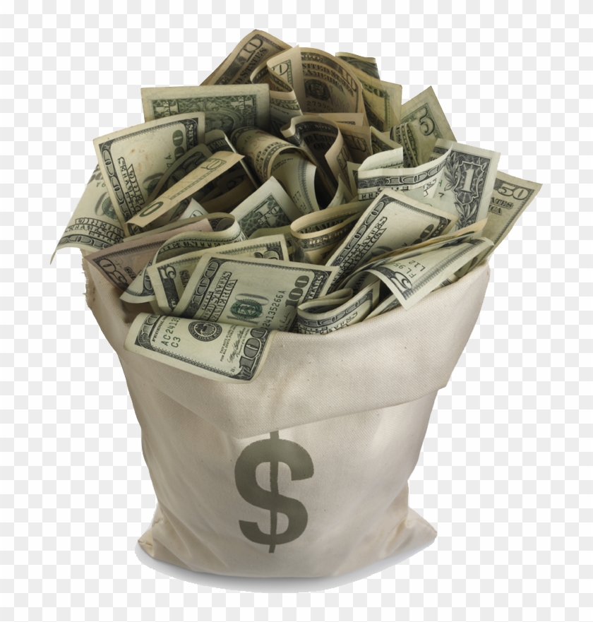 Money Png Files - Bag Of Money Clipart