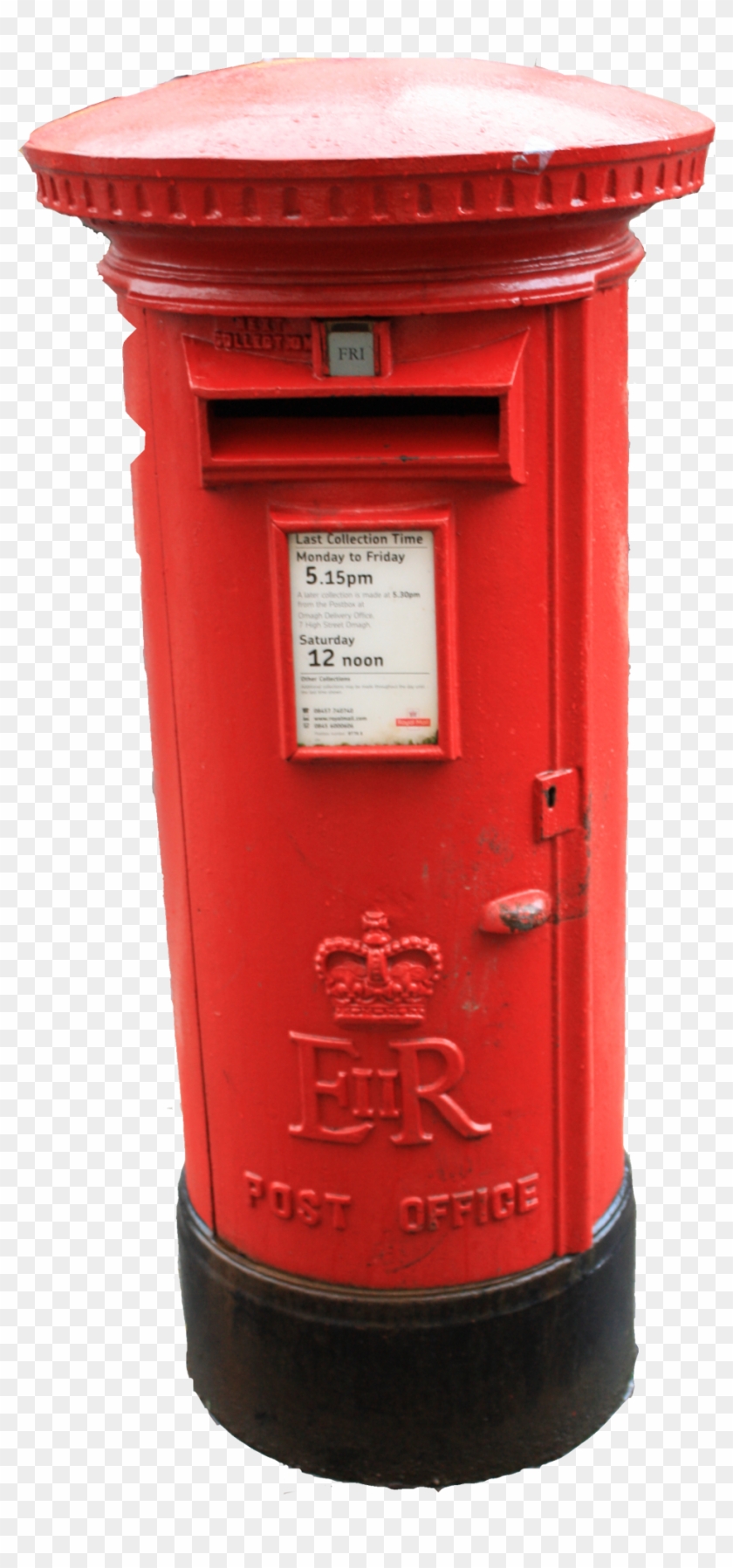 Postbox - Red Post Box Png Clipart