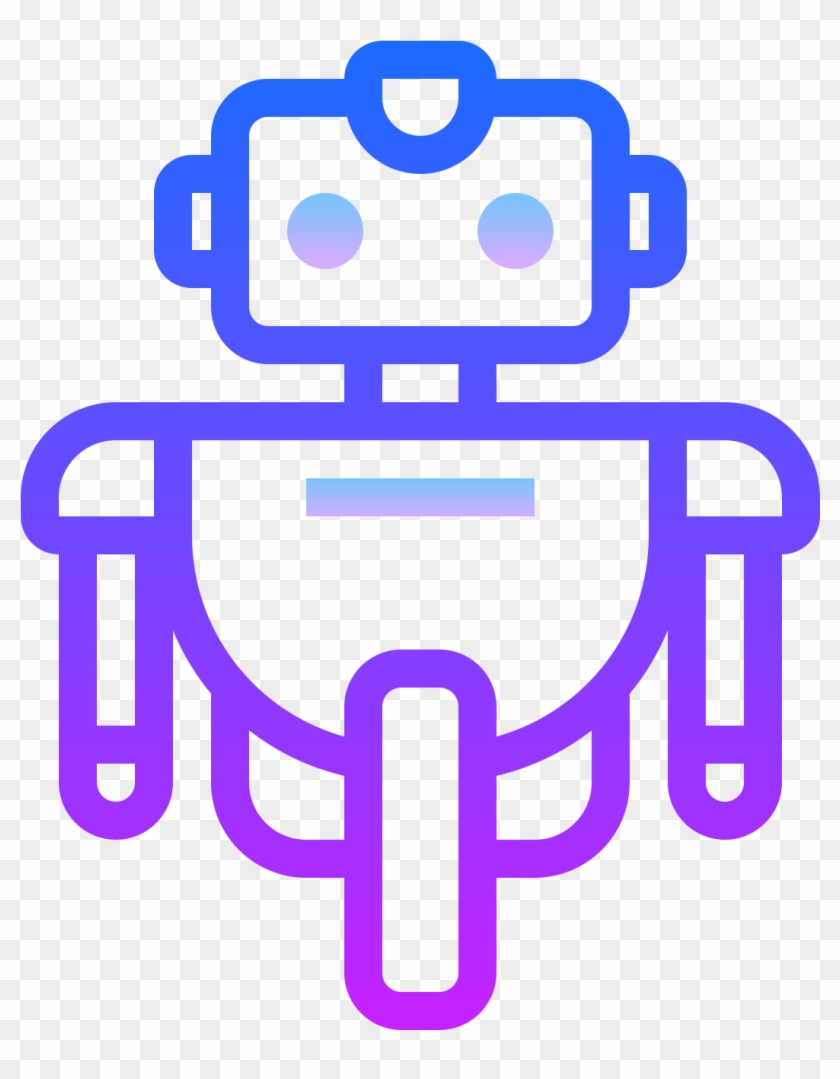 Robot 3 Icon - Science Fiction Icon Clipart