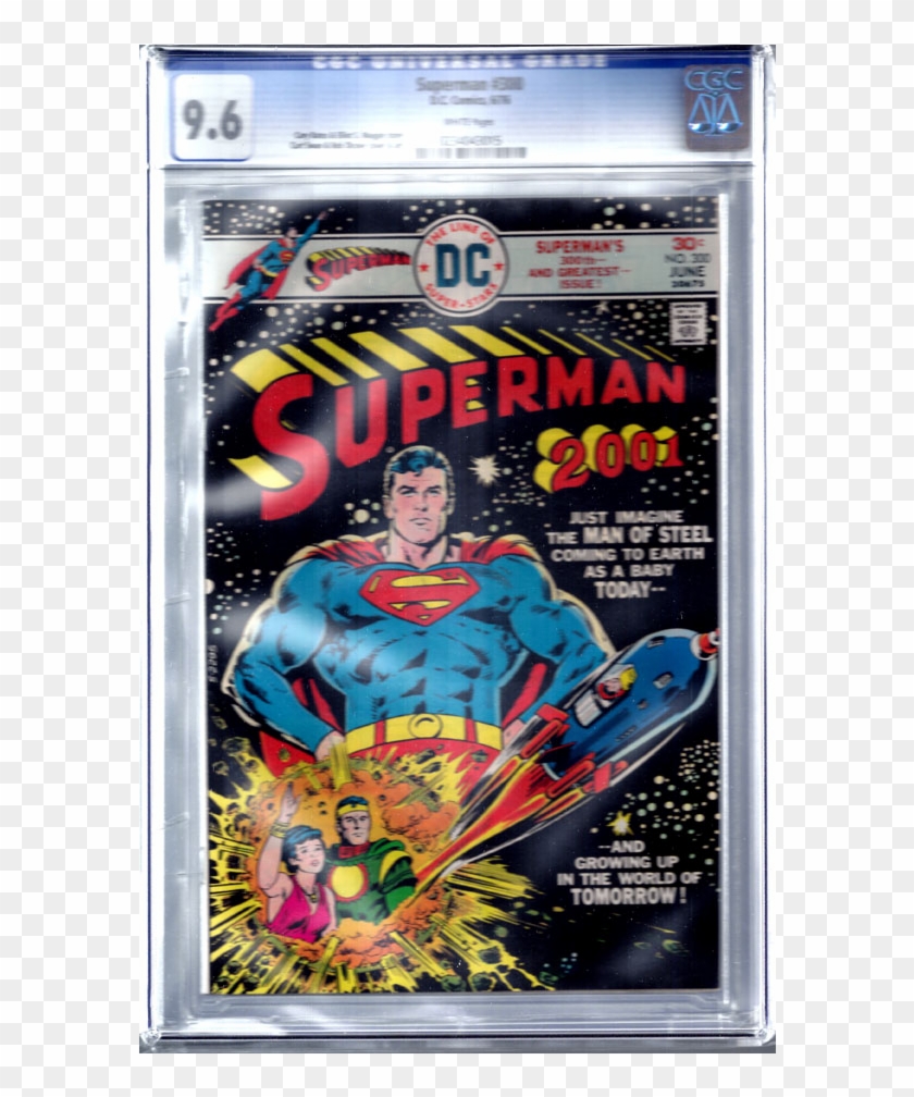 Superman Issue 300 Comic - Superman Comics 70's Clipart #1400048