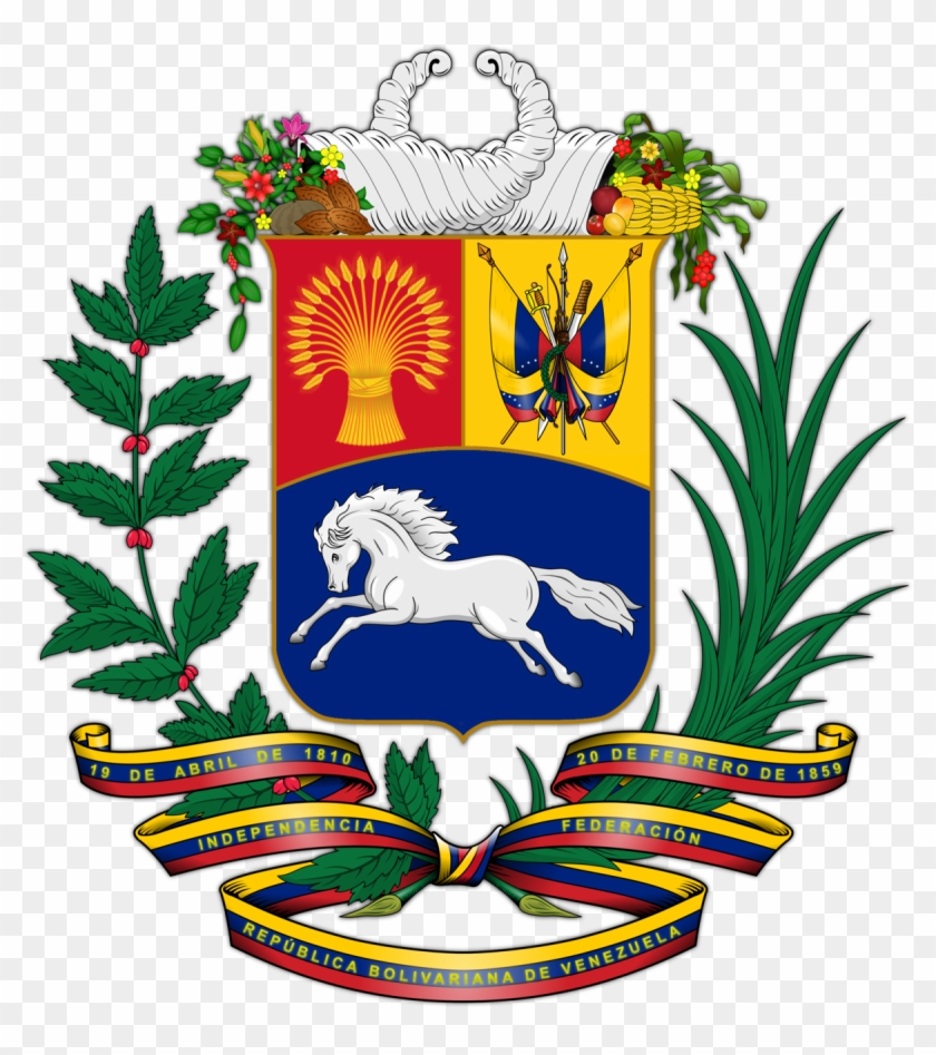 Coat Of Arms Venezuela Clipart #1400531