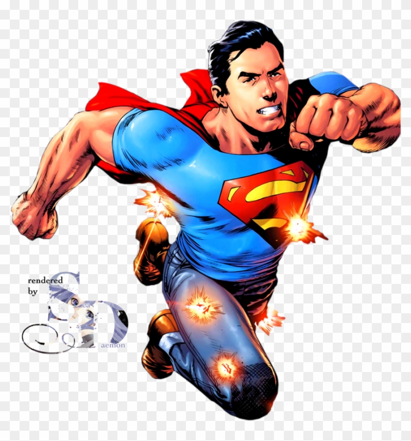 Superman Fotos - Superman Render Comic Clipart #1400562