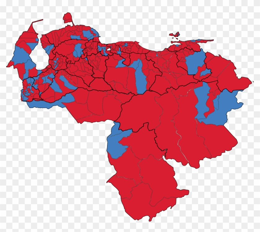 Elecciones Municipales De Venezuela De - Venezuela Capital City Map Clipart