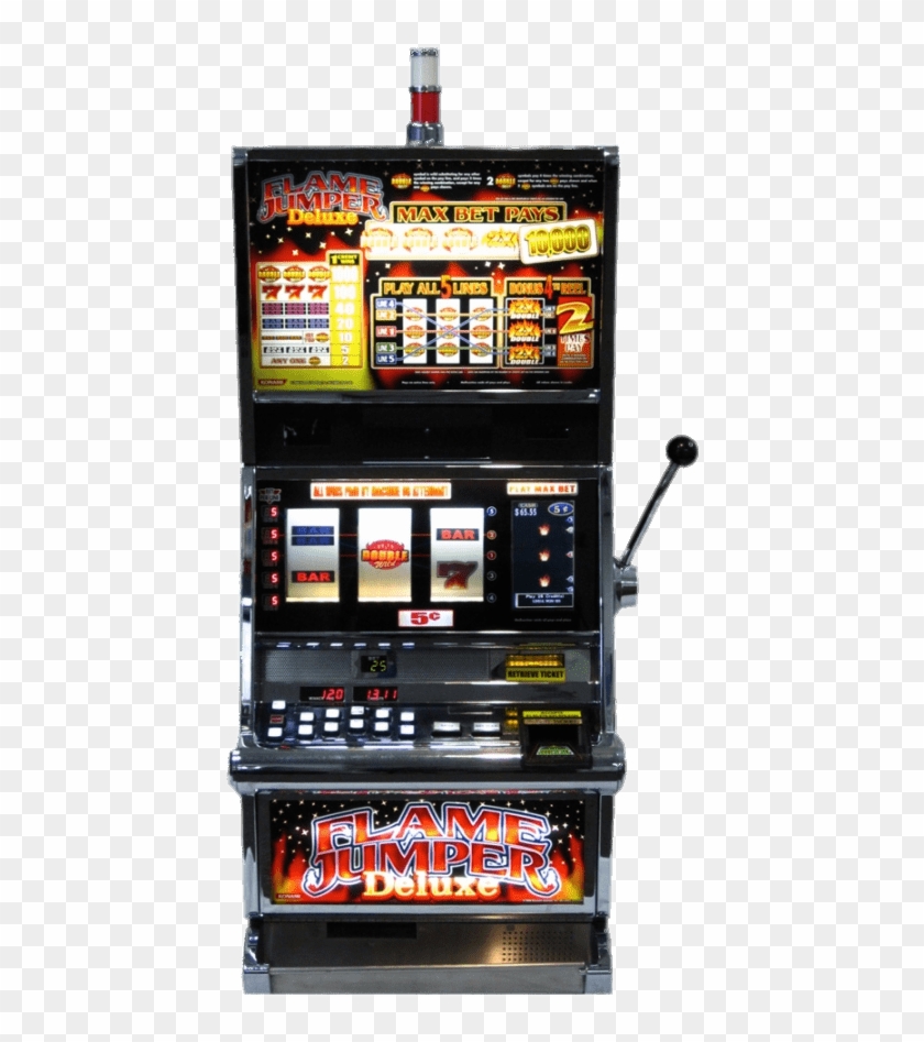 Download Flame Jumper Slot Machine Transparent Png - Slot Machine Clipart