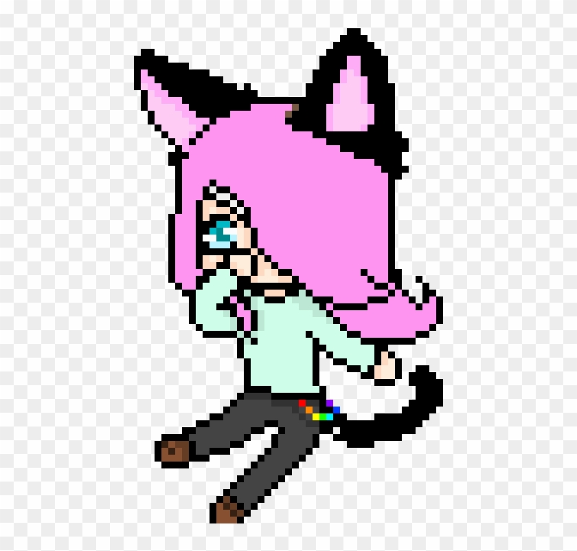 Kawaii~chan - Pixel Art Kawaii Chan Clipart