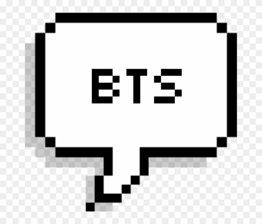 Bts Bangtanboys Btsbubble Speechbubble Pixel Pixelbubbl - All Time Low Fuck Clipart #1401514