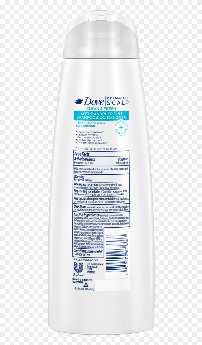 Dove Anti Dandruff Shampoo Ingredients Clipart #1401542