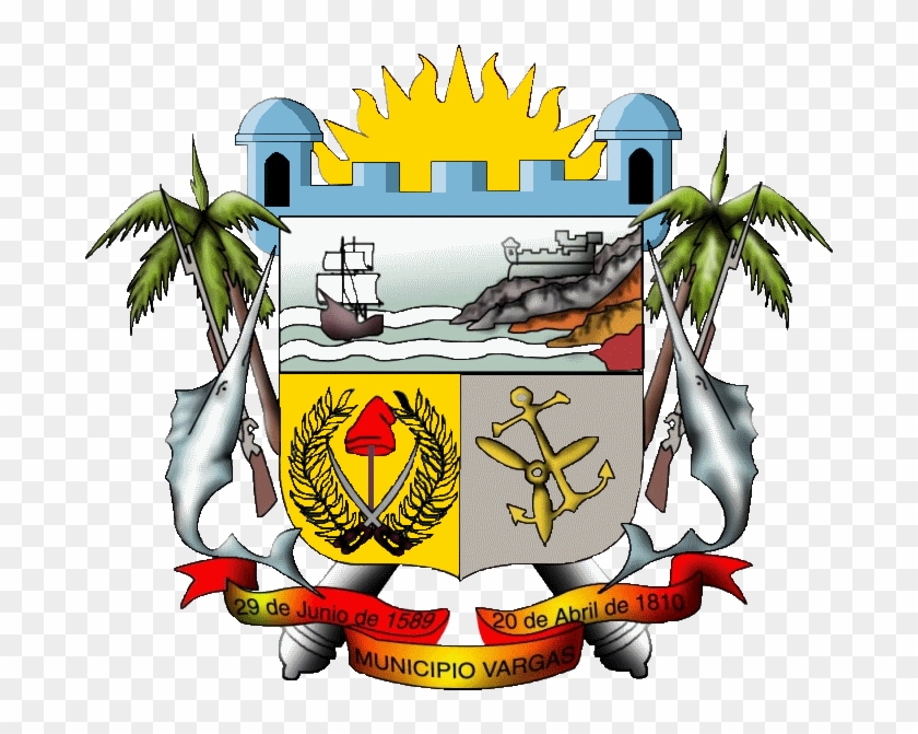 Escudo Municipio Vargas - Escudo Del Estado Vargas Clipart