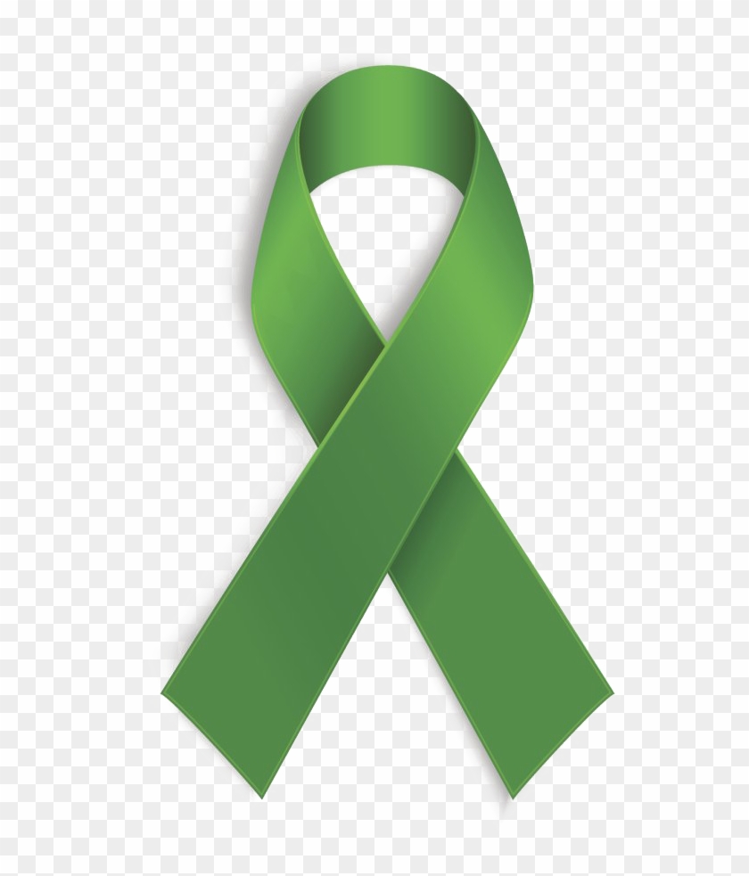 Green Ribbon Transparent Background - Transparent Green Ribbon Clipart