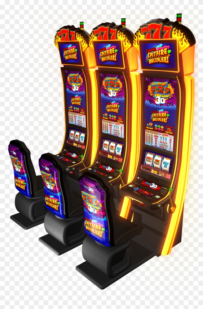 New Triple Red Hot 7s Free Games Slots Provide A 3d - Video Game Arcade Cabinet Clipart #1401901