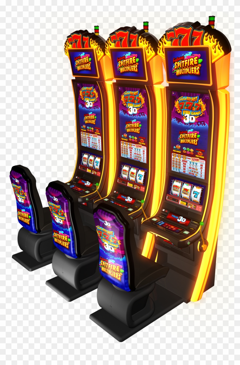 New Triple Red Hot 7s Free Games Slots Provide A 3d - Video Game Arcade Cabinet Clipart