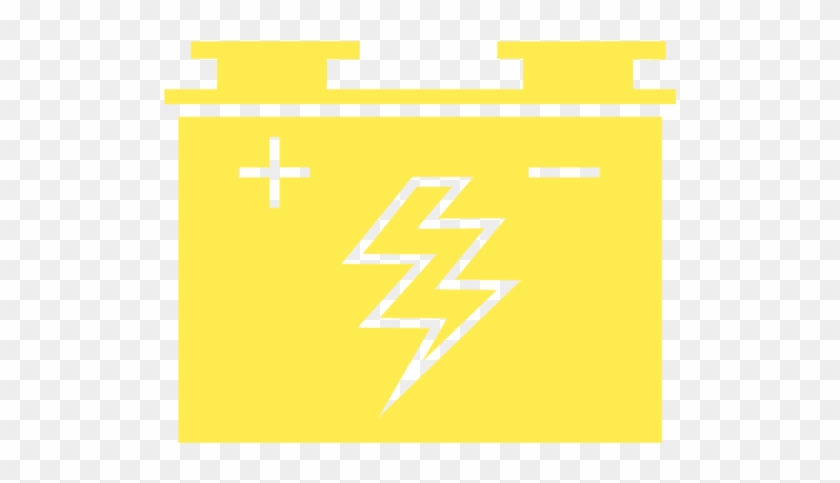 Battery Icon - Triangle Clipart #1402106