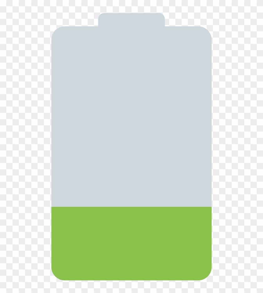 Icons8 Flat Low Battery - Low Battery Level Icon Clipart #1402335