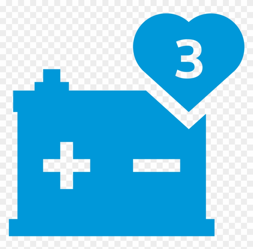 3 Brief Tips For A Long Battery Life - Heart Clipart #1402338