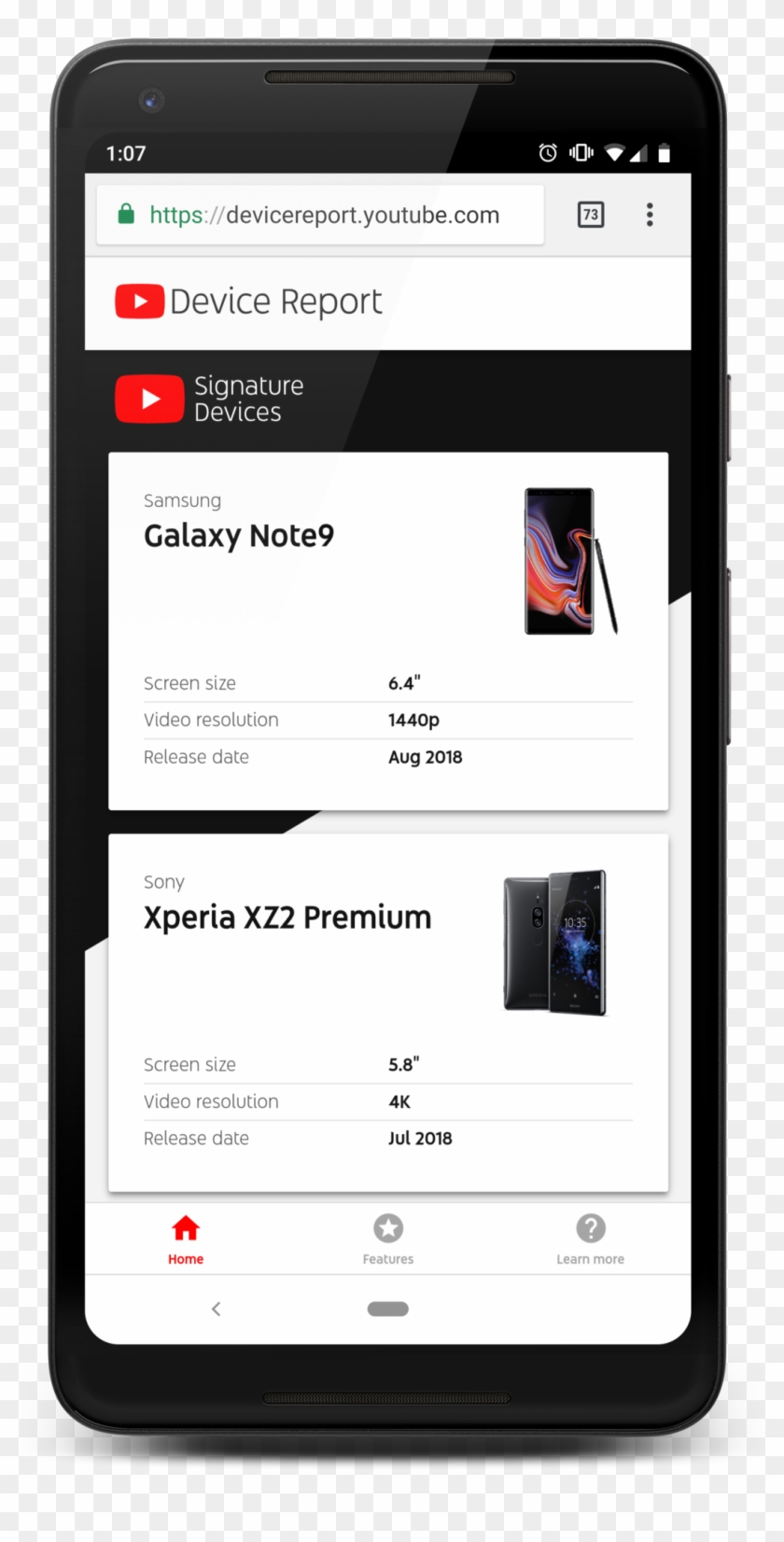 The Best Phones To Watch Youtube On - Cellphone Youtube Png Clipart