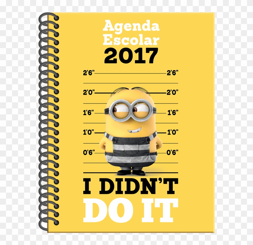 Agenda Escolar Png - Agenda Escolar De Minions Clipart #1402917