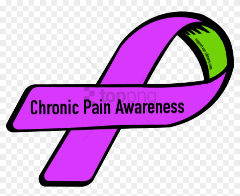 Free Png Green Chronic Pain Awareness Ribbon Png Image - Chronic Pain Awareness Memes Clipart #1402918