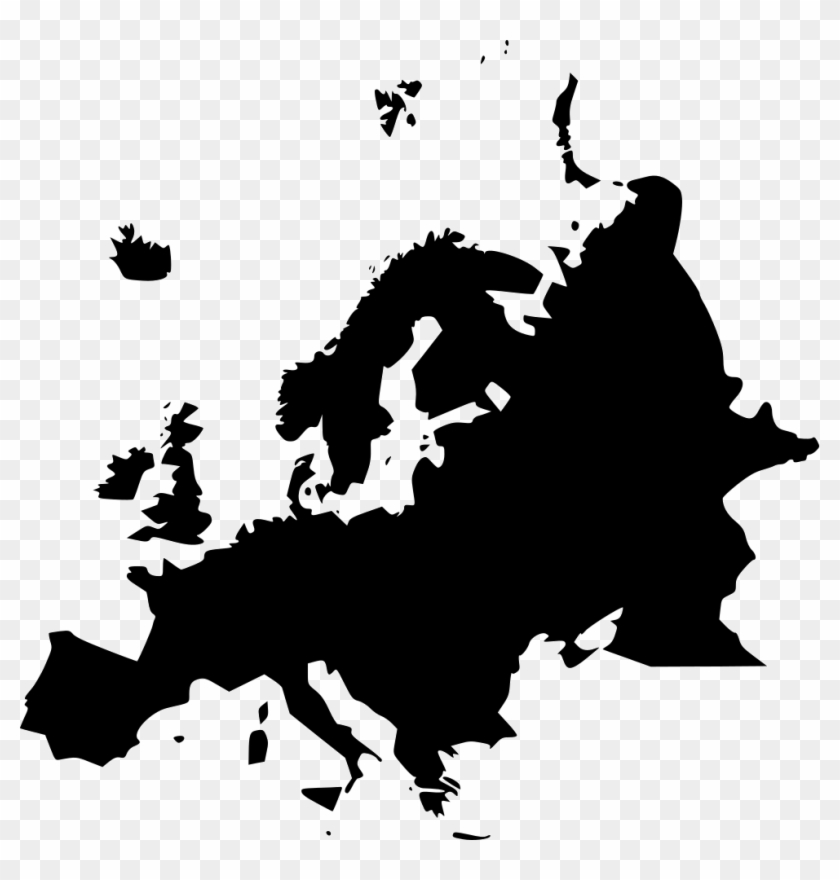 Png File Svg - Europe Map Vector Png Clipart