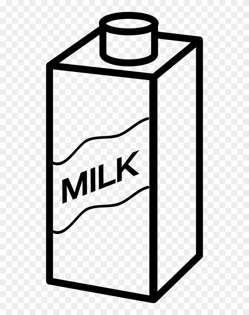 Milk Package Svg Png Free Download Comments - Cajas De Leche Dibujo Clipart #1403330
