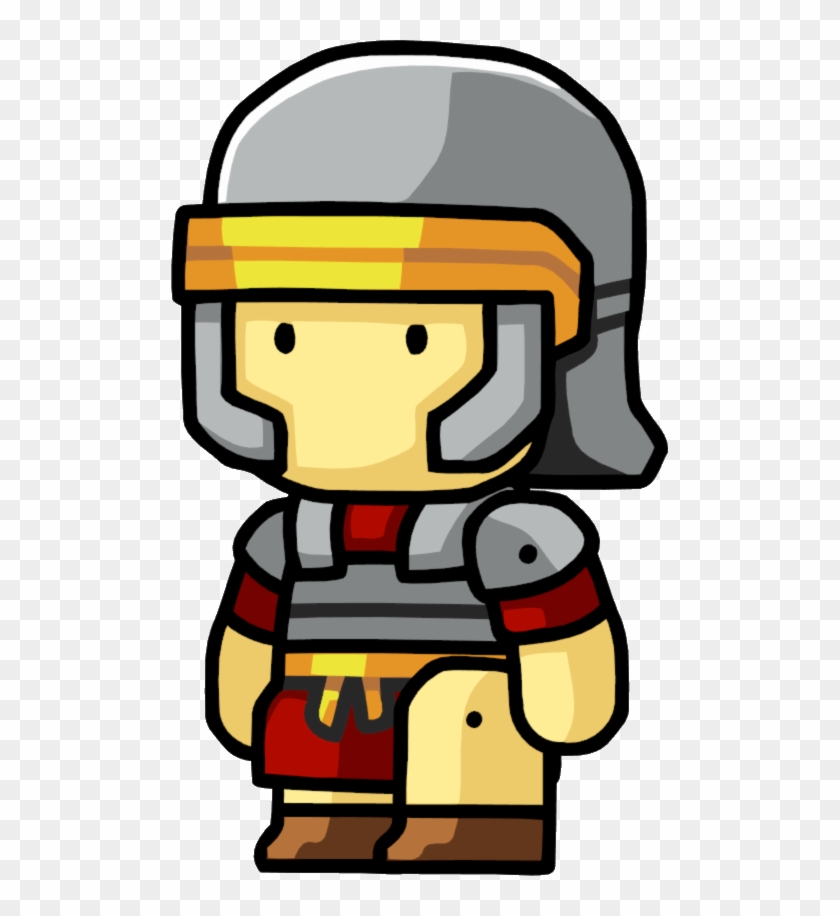 Gladiator Clipart Crusader - Scribblenauts Roman Soldier - Png Download #1403500