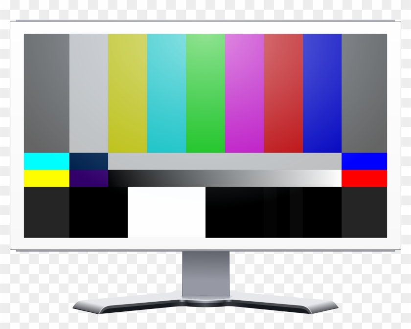 This Free Icons Png Design Of White Lcd Monitor With Clipart