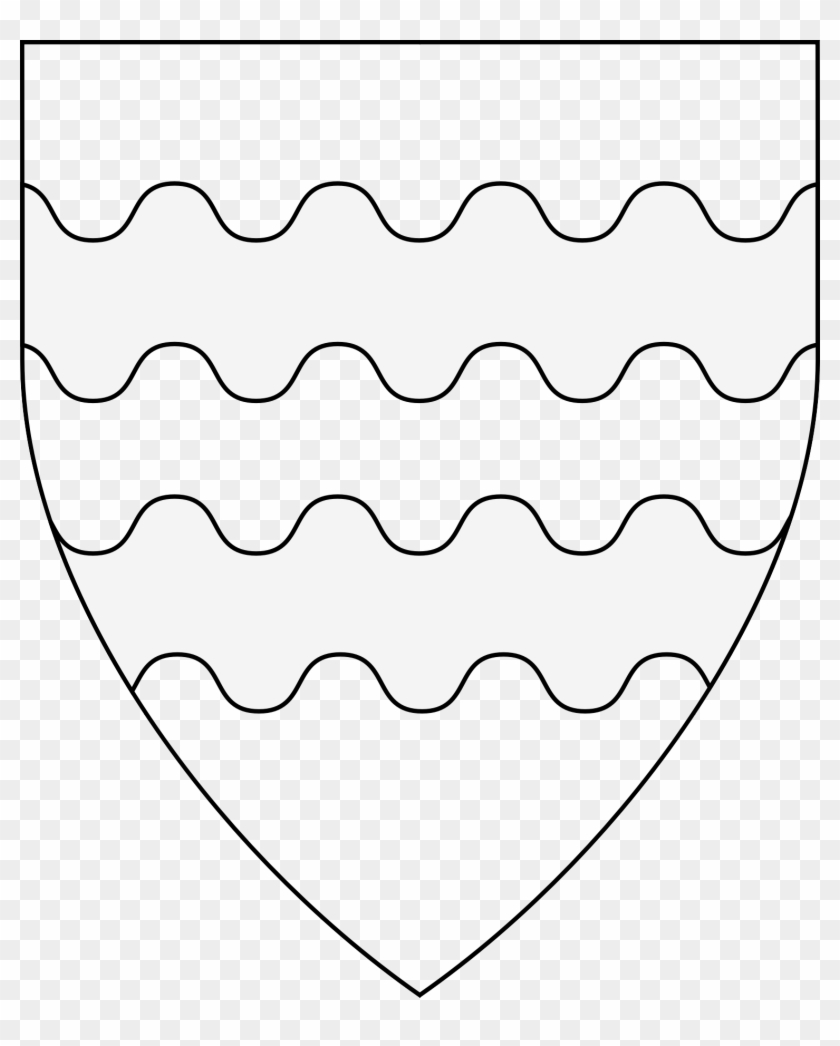 2 Bars Wavy - Roof Clipart