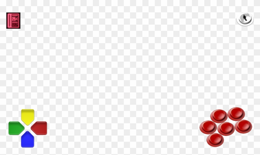 6 Button Fighter - Currant Clipart #1404177