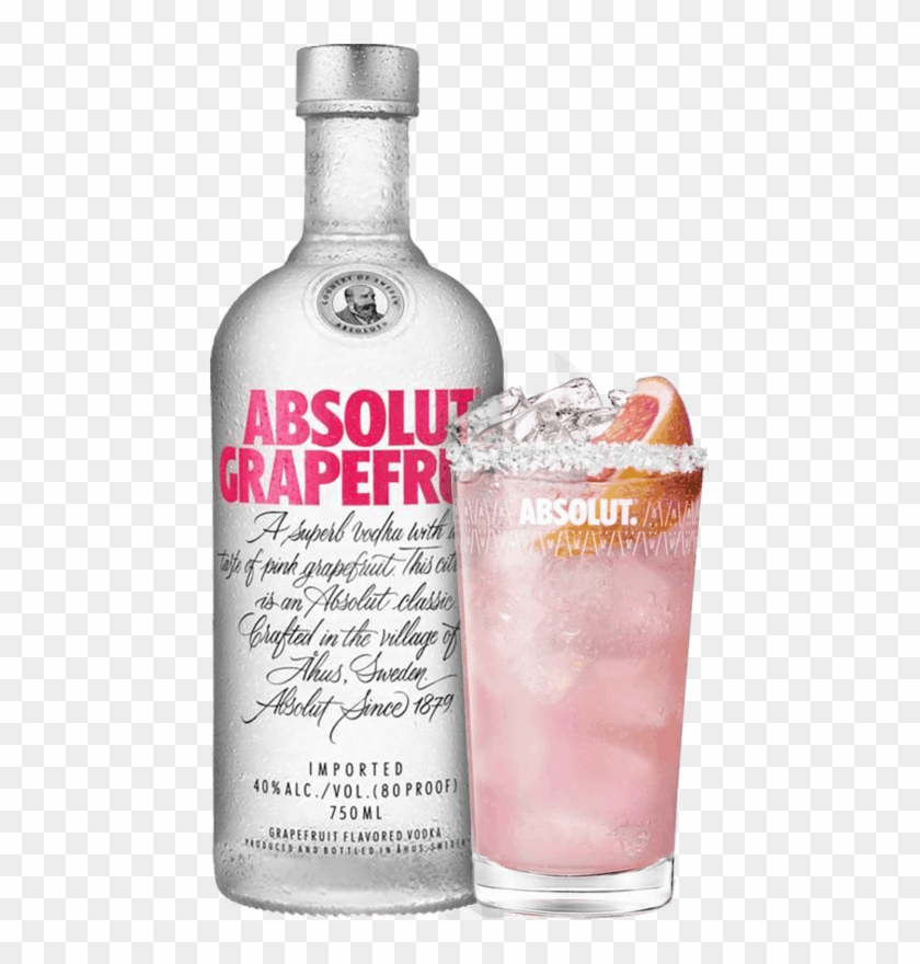 Better Than Coupons - Absolut Grapefruit Vodka Clipart