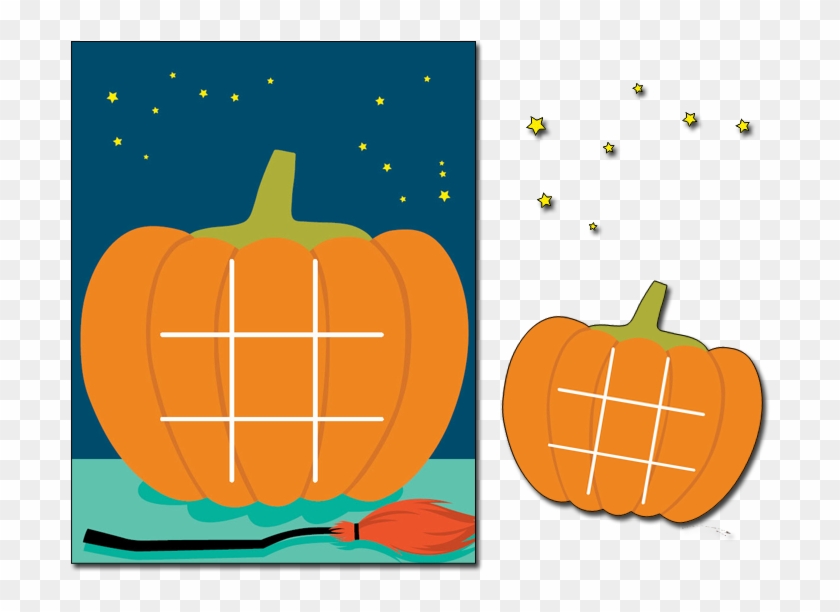 Pumpkin Tic Tac Toe - Pumpkin Tic Tac Toe Printable Clipart