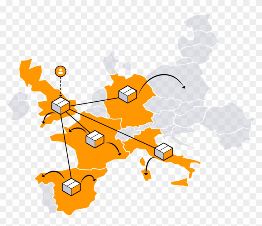 Amazon Europe Cross-border Marketplace Sellers - Amazon Europe Clipart #1404867