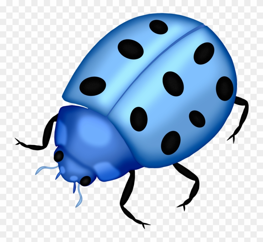 Happy Easter Ϧug ‿✿⁀ Lady Bugs, Snug, Art Work, - Blue Bug Clip Art - Png Download #1405131