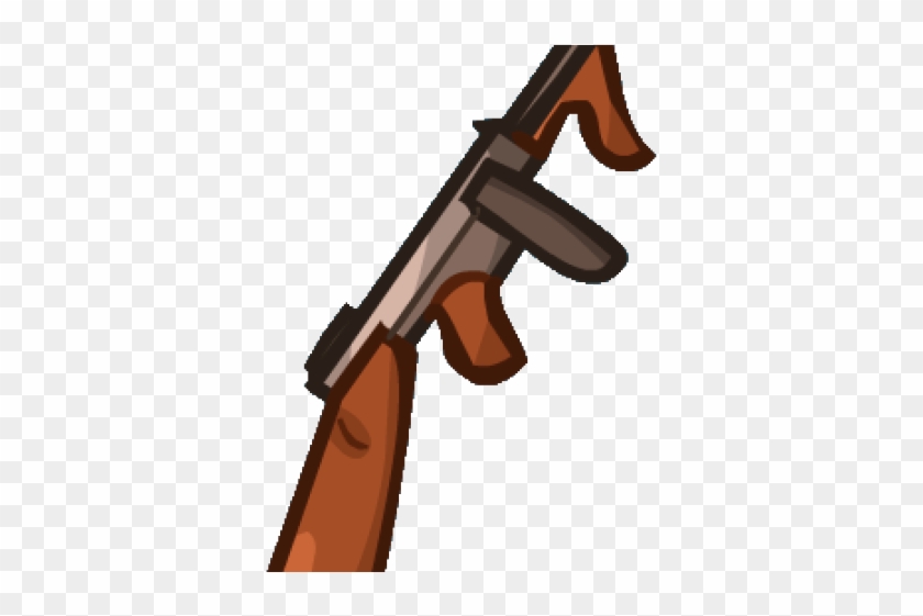 Tommy Gun Clip Art - Png Download #1405176
