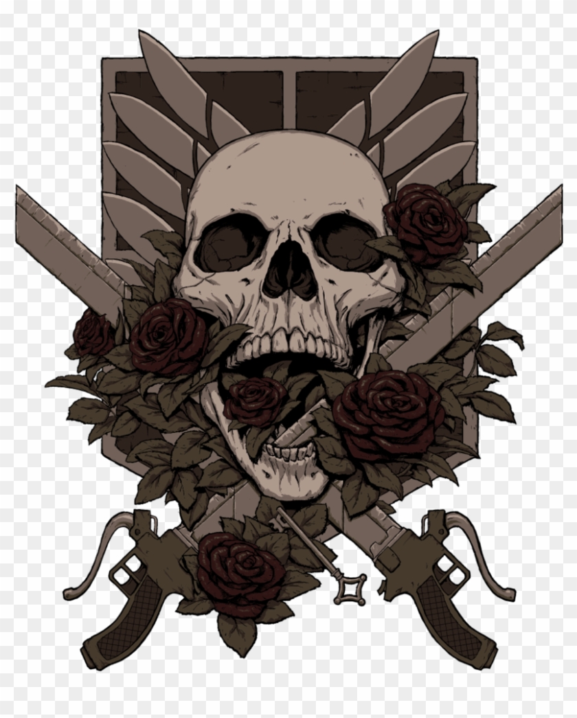 Shingeki No Kyojin Tattoo Wings Clipart