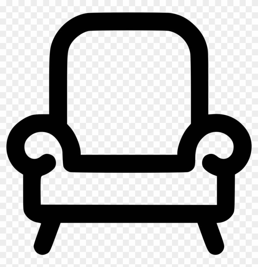 Sofa Seat Living Room Wooden Comments - Couch Clipart #1405807