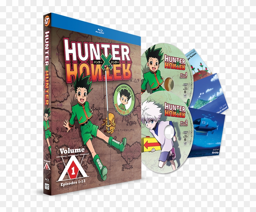 Never Miss A Moment - Hunter X Hunter Blu Ray Set 1 Clipart #1405843