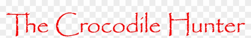 Crocodile Hunter Logo Clipart #1406087