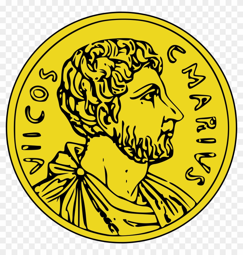 This Free Icons Png Design Of Gaius Marius Coin Clipart