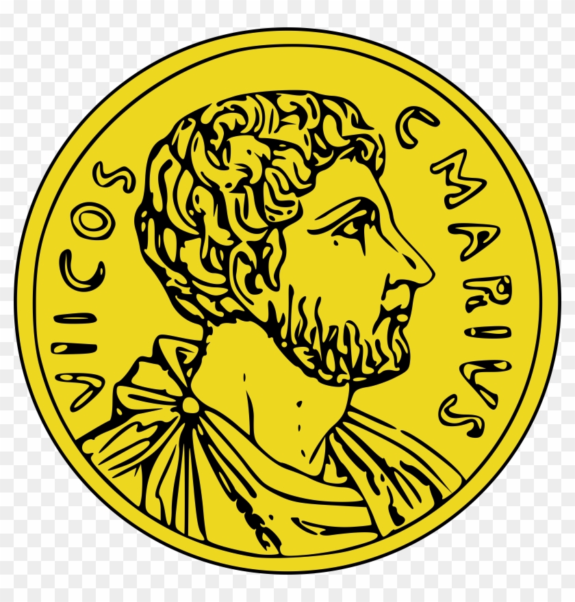 This Free Icons Png Design Of Gaius Marius Coin Clipart #1406189