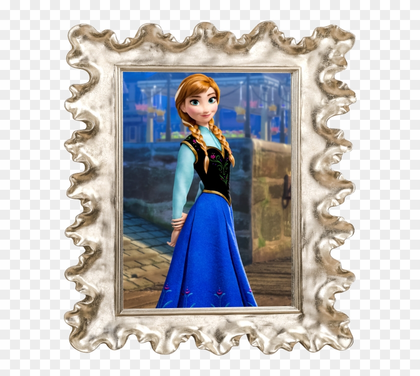 Adesivo Quadro Frozen - Frozen Anna Clipart #1406225