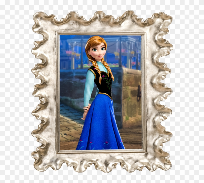 Adesivo Quadro Frozen - Frozen Anna Clipart