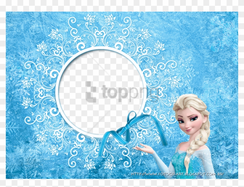 Free Png Download Aventura Congelante Moldura Frozen - Molduras Para Fotos Frozen Png Clipart #1406258