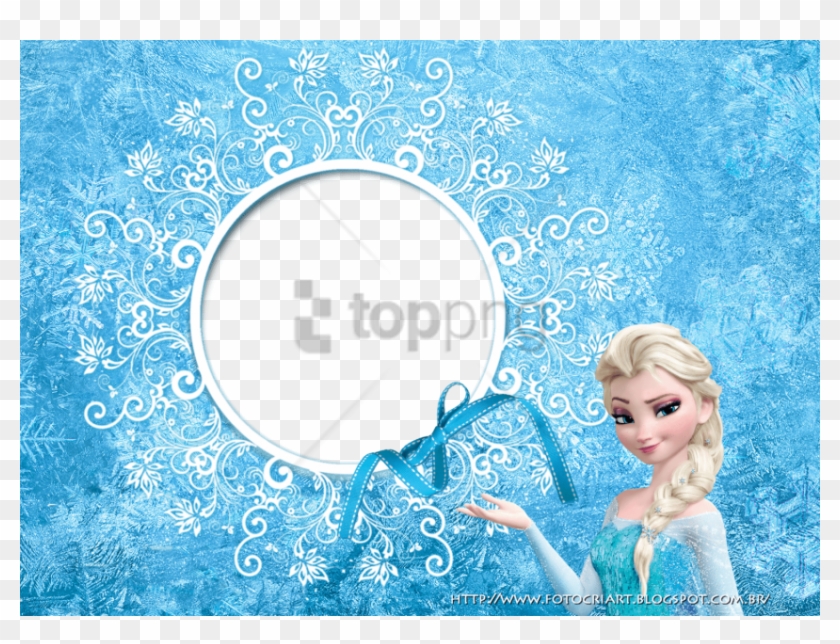 Free Png Download Aventura Congelante Moldura Frozen - Molduras Para Fotos Frozen Png Clipart