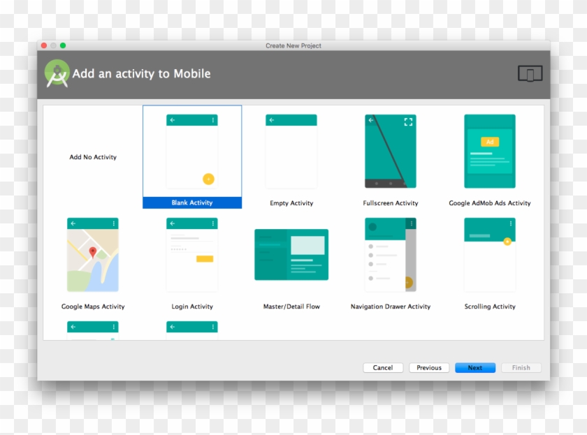 Animating An Android Floating Action Button - Splash Screen Android Template Clipart