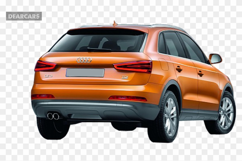 Audi Q3 / Suv & Crossover / 5 Doors / 2011 2013 / Back - Burnt Orange Audi Q3 Clipart #1406781
