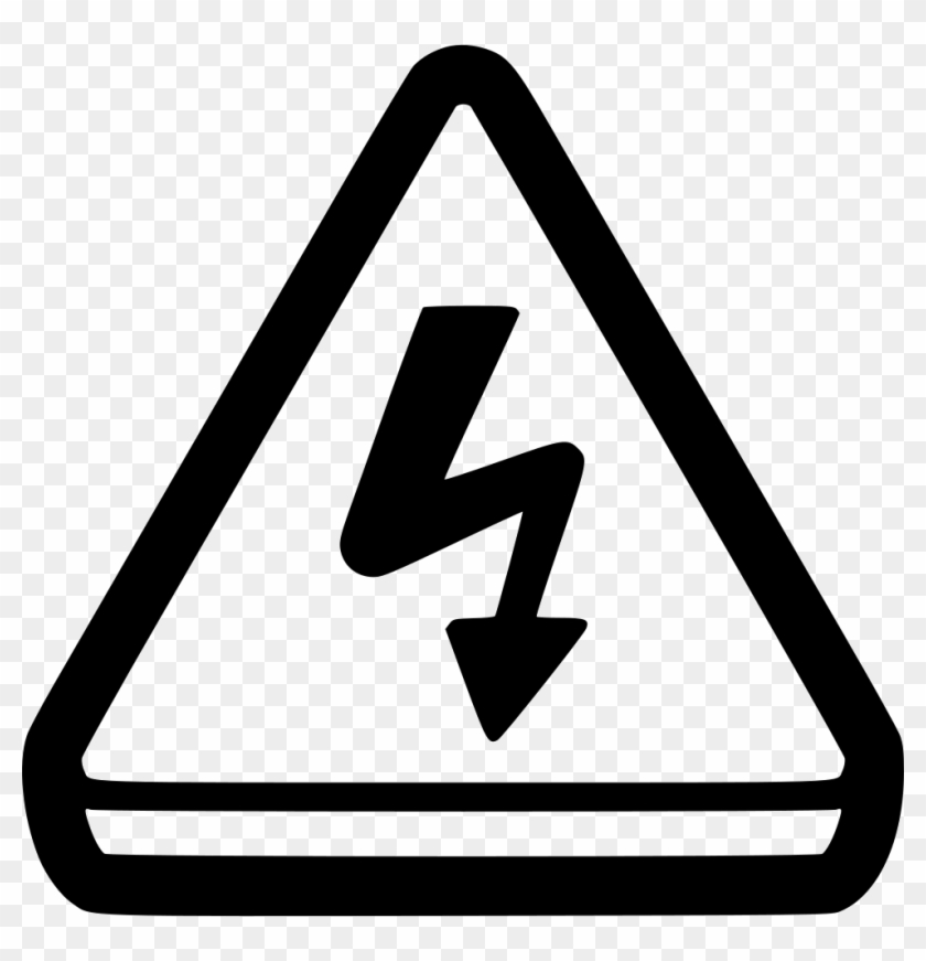 Clipart Free Free Caution Icon Png Download Alert Attention - Black And White Electrical Cliparts Transparent Png #1406832