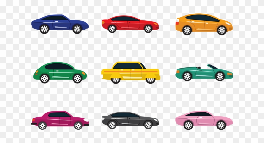Colorul Carros Vektor-icons - Carros Vector Clipart #1407200