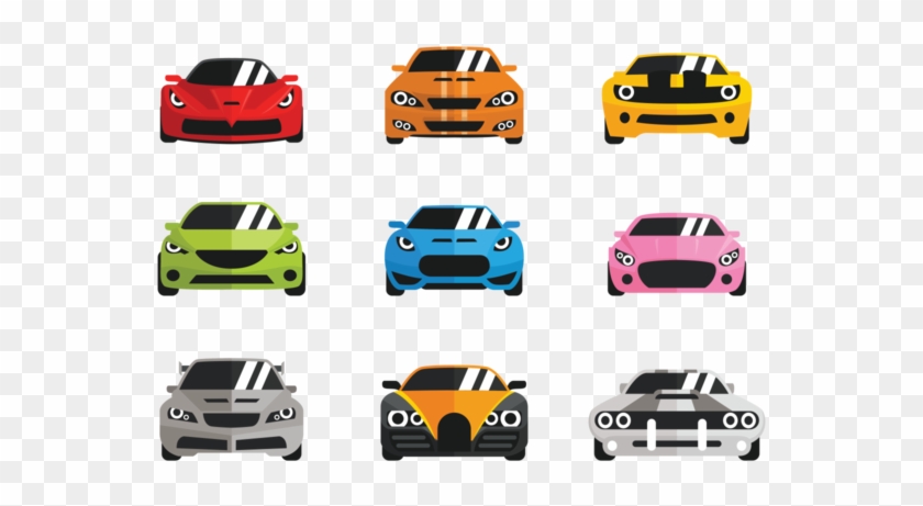 Carros Flat Clipart
